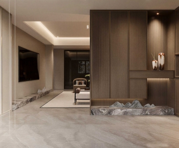 New Chinese Style Hallway-ID:584026101