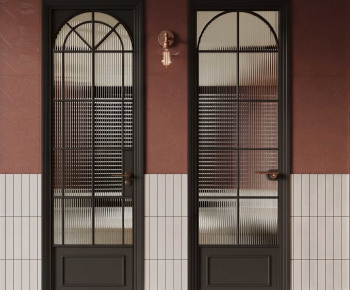 French Style Single Door-ID:535929921