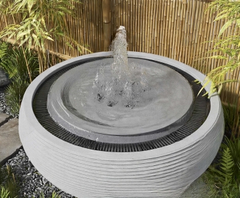 New Chinese Style Rockery Waterscape-ID:717621096