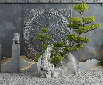 New Chinese Style Rockery Waterscape-ID:785204898