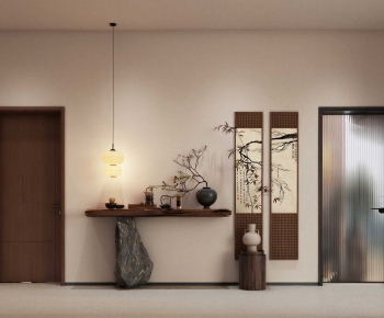 New Chinese Style Hallway-ID:247200018