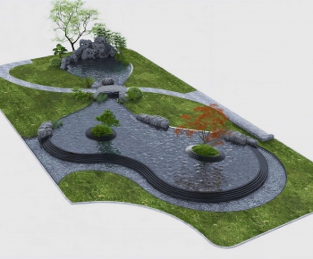 Modern Courtyard/landscape-ID:871709115