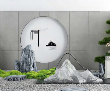 New Chinese Style Rockery Waterscape-ID:292325977