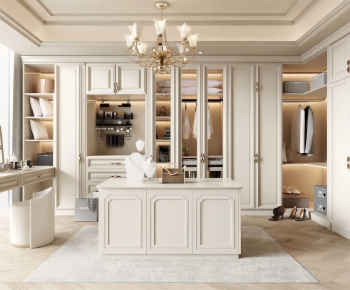 American Style Clothes Storage Area-ID:675287019