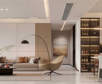 Modern A Living Room-ID:861349196