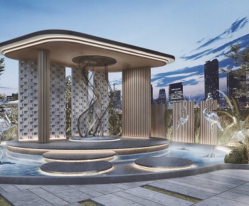 Modern Courtyard/landscape-ID:101690311