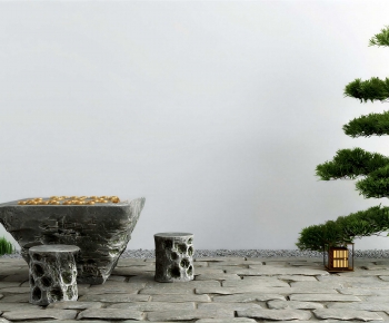 New Chinese Style Rockery Waterscape-ID:177258014