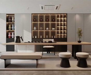 New Chinese Style Tea House-ID:596761949