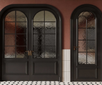 French Style Single Door-ID:374280931