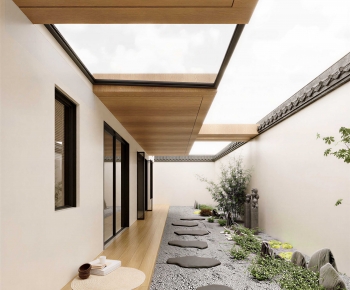 New Chinese Style Courtyard/landscape-ID:610039006
