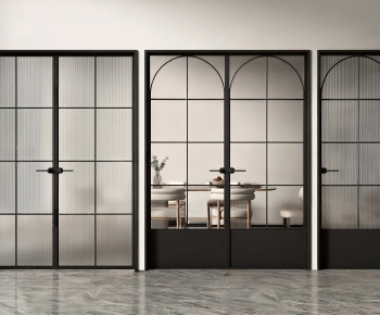 French Style Single Door-ID:544612881