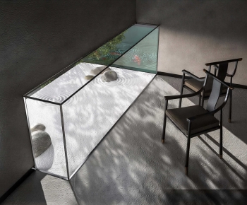 New Chinese Style Lounge Chair-ID:585570322