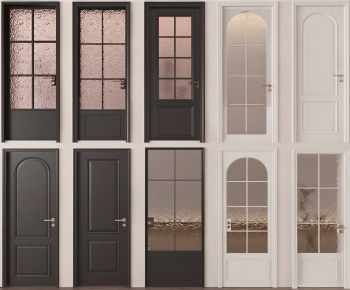 French Style Single Door-ID:543859028