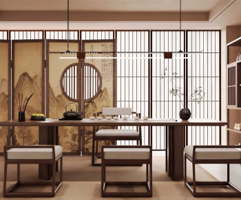 New Chinese Style Tea House-ID:761411273