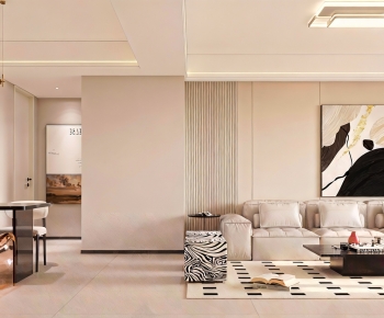 Modern A Living Room-ID:589555987