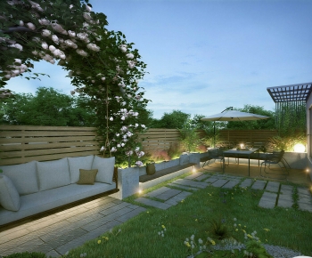 Modern Courtyard/landscape-ID:334340104