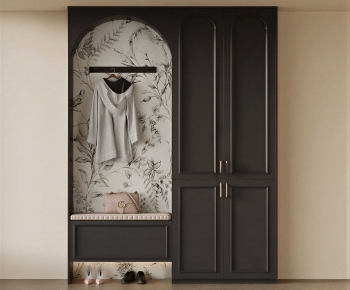 French Style Shoe Cabinet-ID:993774896