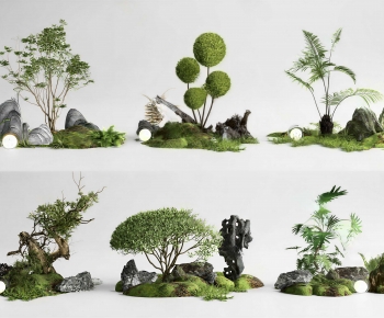 Modern Plant Pile-ID:428510906