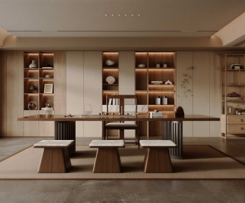 New Chinese Style Tea House-ID:174374109