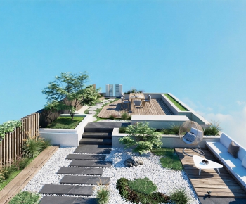 Modern Courtyard/landscape-ID:778856999