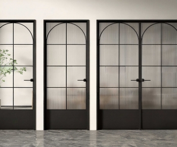 French Style Single Door-ID:956094987