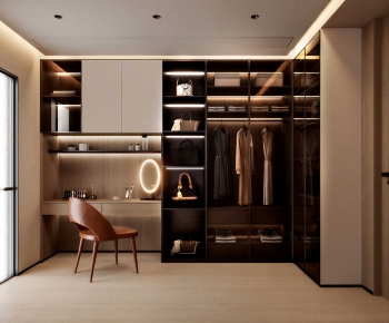 Modern Clothes Storage Area-ID:301937102