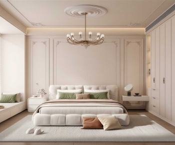 French Style Bedroom-ID:110828947