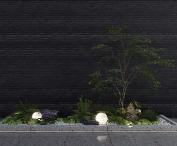 Modern Plant Landscaping-ID:955948877