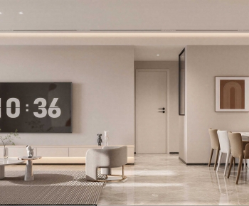 Modern A Living Room-ID:848978043