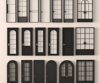 French Style Single Door-ID:780570989