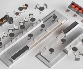 Modern Dining Table And Chairs-ID:186979825