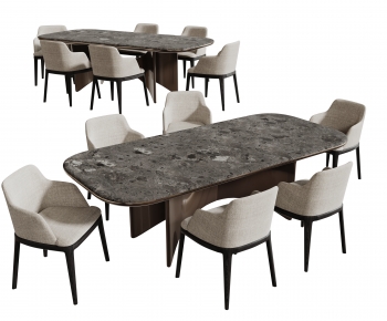 Modern Dining Table And Chairs-ID:257375963