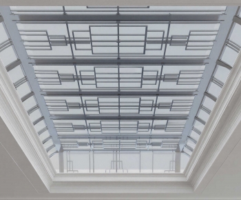 Modern Suspended Ceiling-ID:812582973