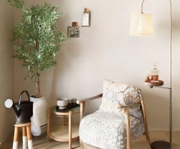 Modern Single Sofa-ID:487493042