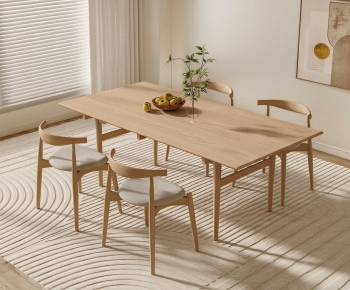 Modern Dining Table And Chairs-ID:157701028