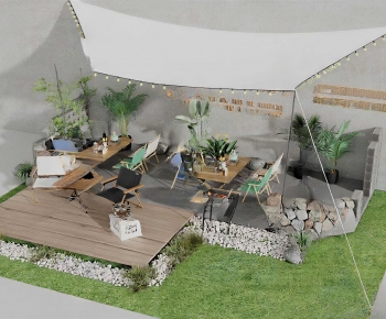 Modern Courtyard/landscape-ID:534348016