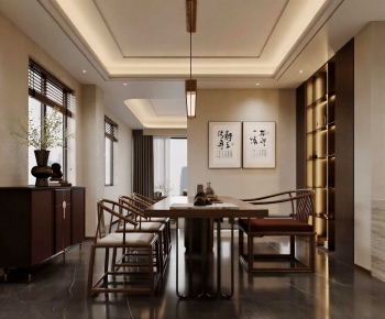 New Chinese Style Tea House-ID:643053059