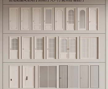 French Style Single Door-ID:719892026