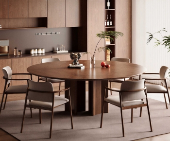 Modern Dining Table And Chairs-ID:119311092