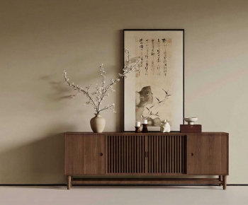 New Chinese Style Side Cabinet-ID:107266906