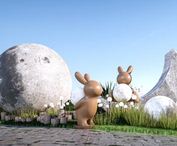 Modern Sculpture Sketch-ID:506614927