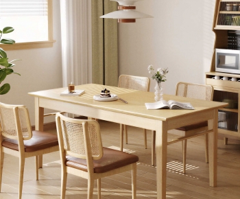 Modern Dining Table And Chairs-ID:889313948