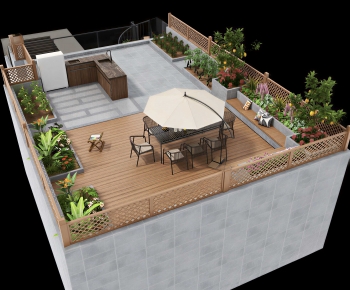 Modern Courtyard/landscape-ID:712580925