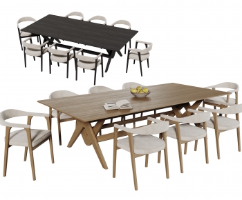 Modern Dining Table And Chairs-ID:320864923