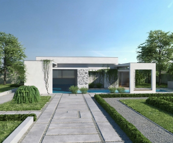 Modern Courtyard/landscape-ID:102140919