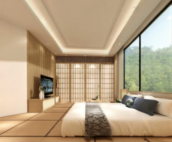 Japanese Style Bedroom-ID:770637044