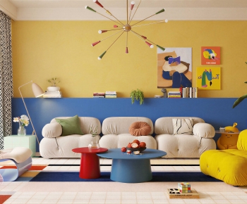 Modern A Living Room-ID:930991228