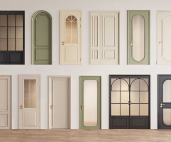 French Style Double Door-ID:632591961