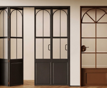 French Style Single Door-ID:968861107