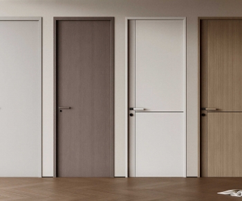 Modern Single Door-ID:350447896